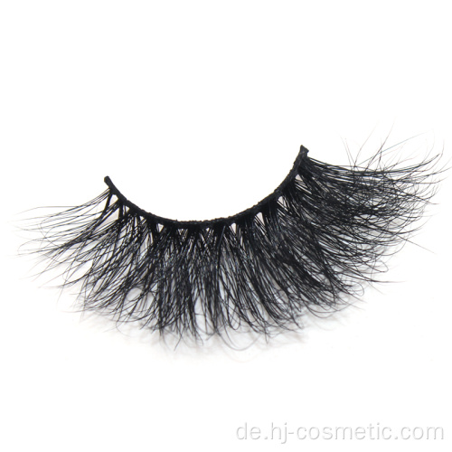 Private Label Band 25mm Falsche Wimpern 5d Real Nerz Wimpern